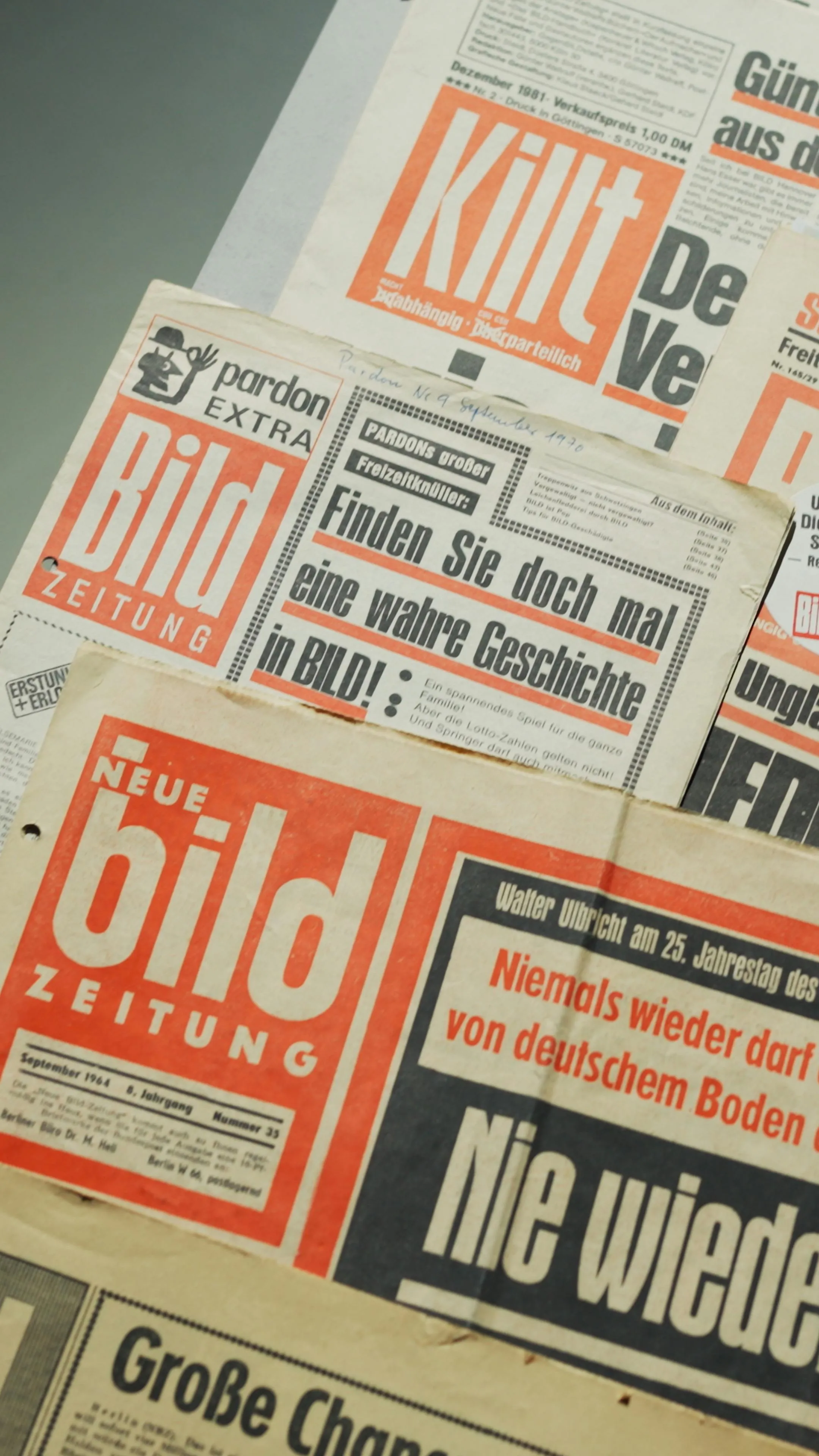 Fake BILD Ausgaben